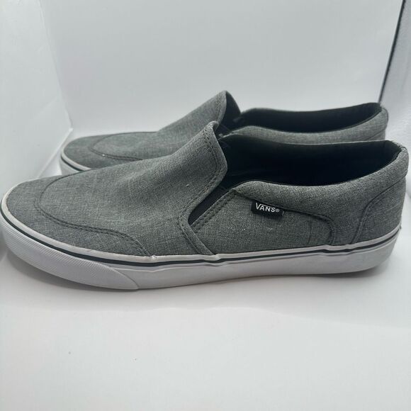 Vans Men’s Classic Slip On Gray Size 10 main image 6